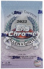 2022 Topps Allen & Ginter CHROME MLB Baseball Hobby Box